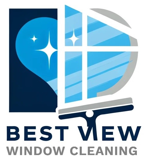 Logo of Best View Window Cleaning featuring a