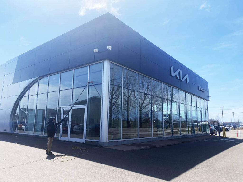 Dealership Window Washing