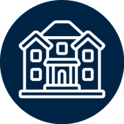 Residential window cleaning service icon.